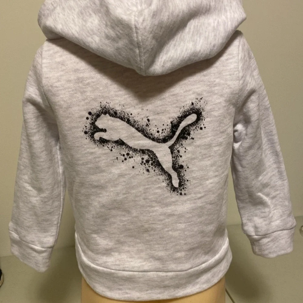 Kids puma zip up hoodie and joggers set - Picture 6 of 8